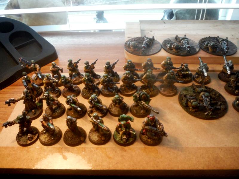 Imperial Guard Hive Ganger Militia Steel Legion PDF Updated Photos Of Motor Pool Including 